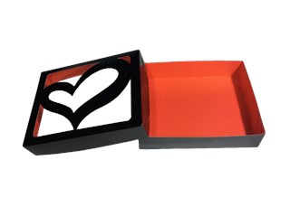 Caixa de coração para kit dia dos namorados - Erotiks