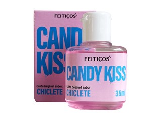 Gel Beijável Candy Kiss Chiclete 35ml  - Feitiços Aromáticos