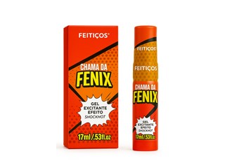 Gel Excitante Chama da Fênix Efeito Shock Hot 17ml - Feitiços Aromáticos