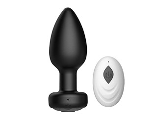 Plug Anal com Vibro / Controle Remoto - SI - Importado